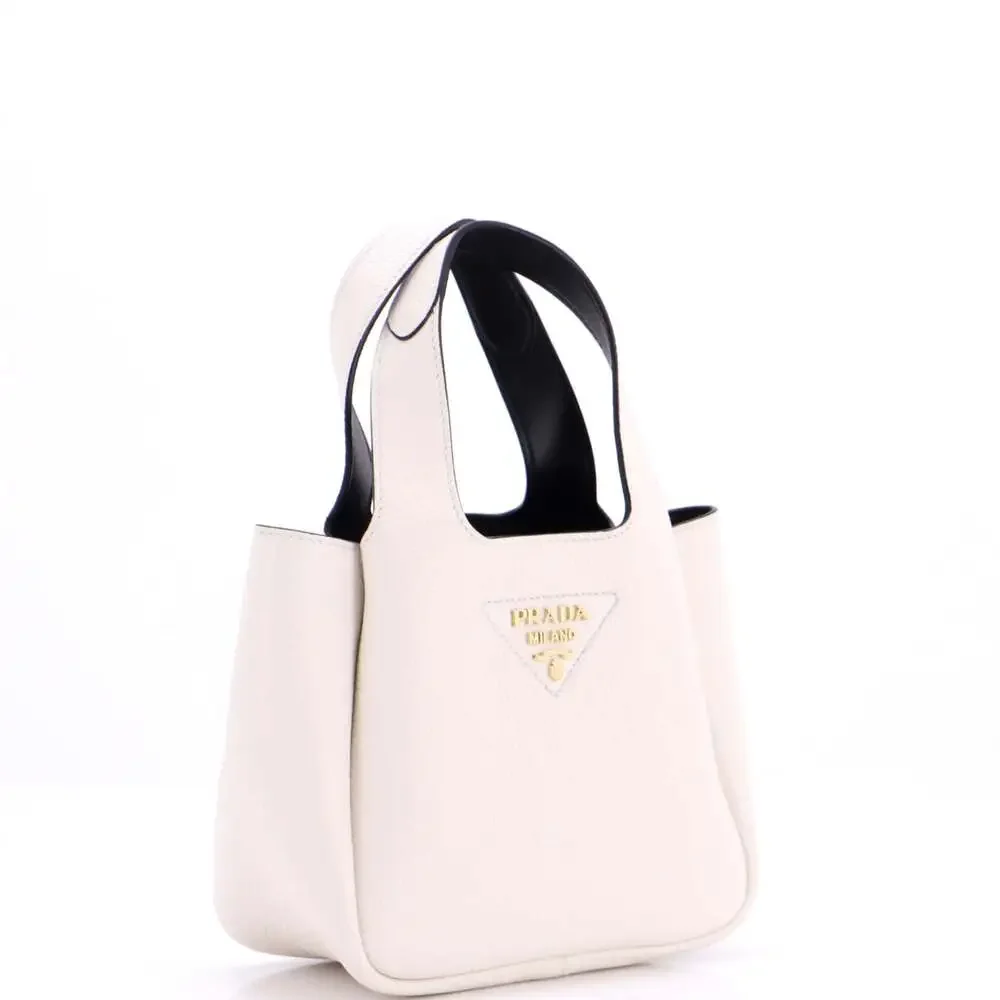 Prada Flou Dynamique Open Tote Vitello #229456P20B - Picture 2 of 6